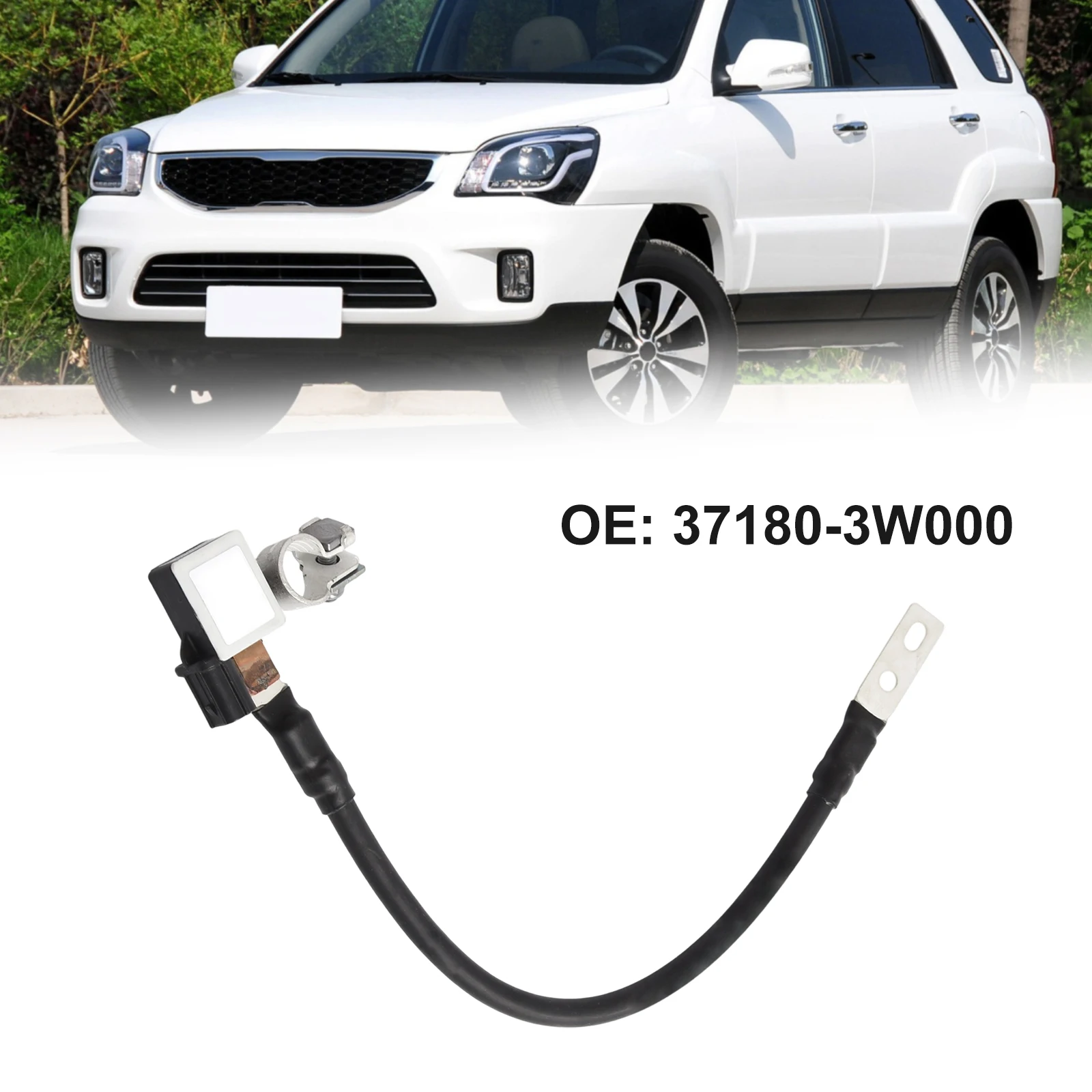 37180-3W000 Negative Sensor Cable for Kia For Sportage 2011 to 2015 built to match original equipment for 2.0L and 2.4L L4 DOHC