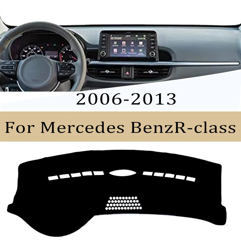 

Car Dashboard Cover Sun Shade Mats Avoid Light Pads Instrument Panel Protective For Mercedes Benz R-Class 2006~2013 Models