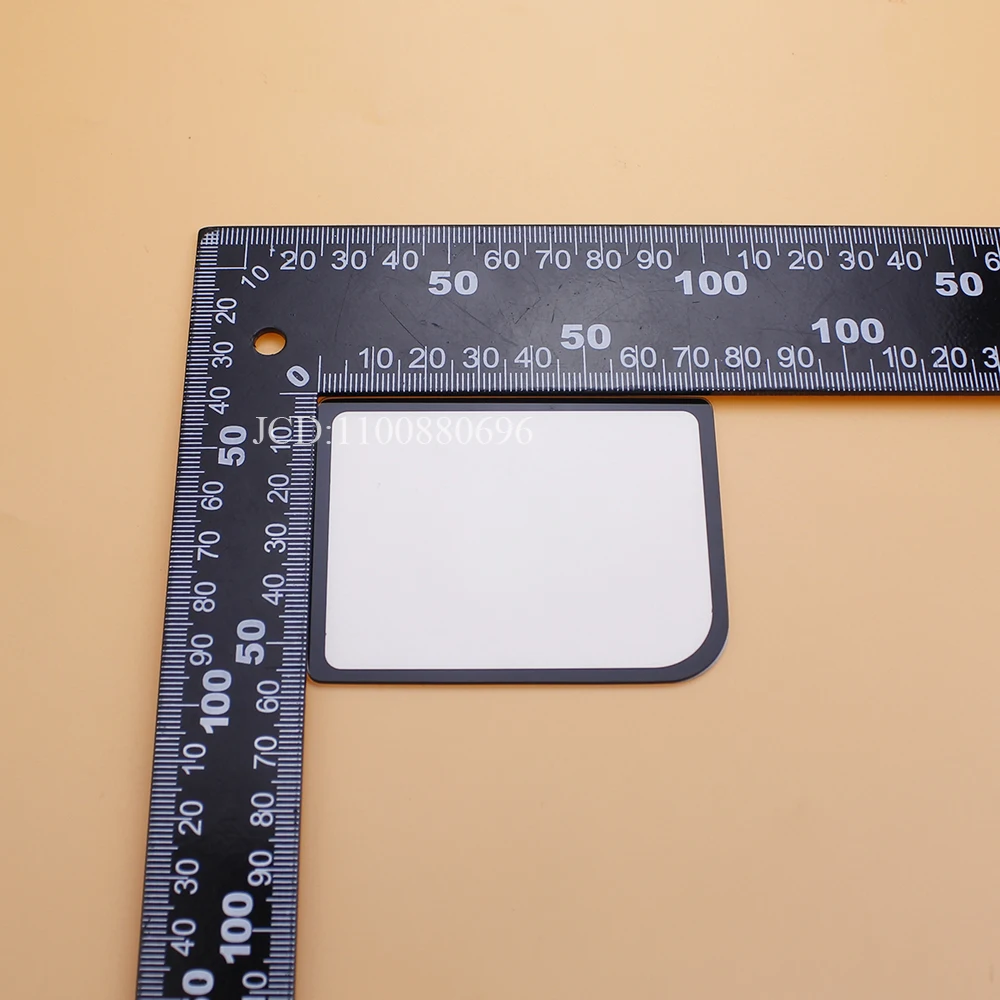 Nova lente de tela de vidro para zero DMG-001 para gb vidro plástico com adhensive DMG-01 lente capa para gameboy lente de plástico