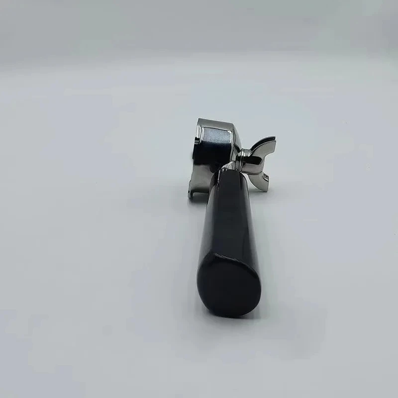 Stainless Steel Filter Screen Suitable for Mofei Coffee Machine, Electric Wood Horn Handle, 51mm
