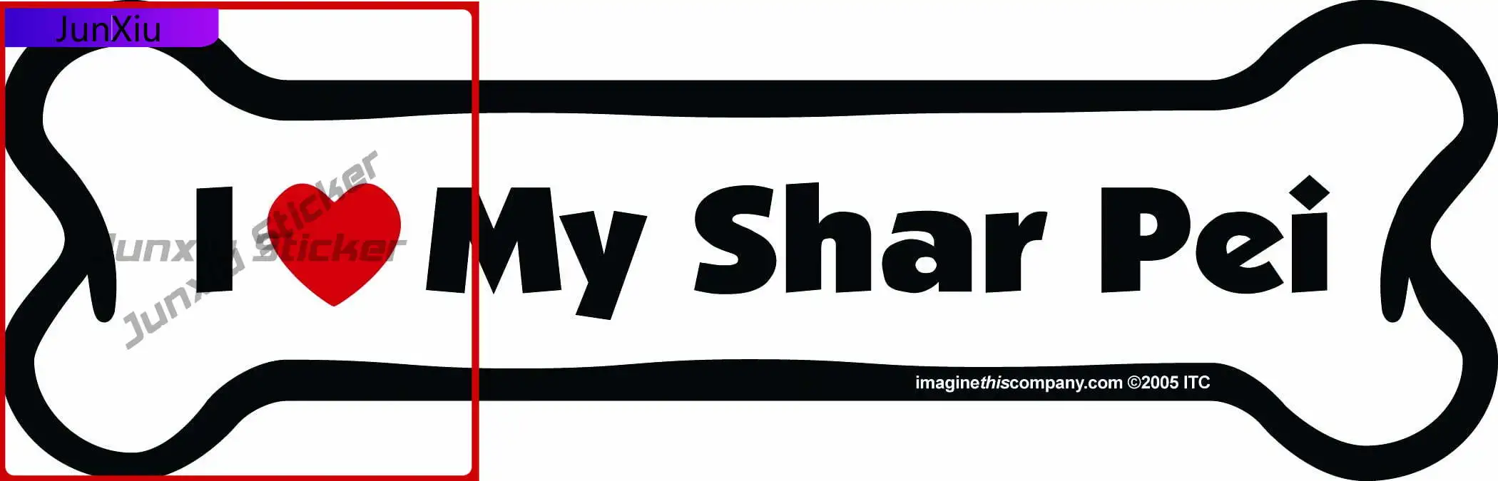 

Imagine This Bone , Unique Car Laptop Truck Bumper Waterproof Vinyl Boat Sticker Cute Unique Cool Funny Cool Cute Cute