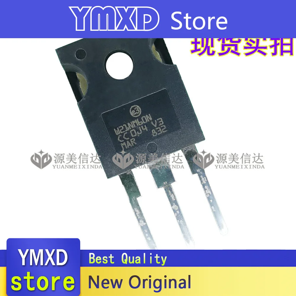 10 قطعة/الوحدة جديد الأصلي 21 A/600V STW21NM60N W21NM60N MOS تأثير المجال أنبوب TO-247 في المخزون التسليم السريع