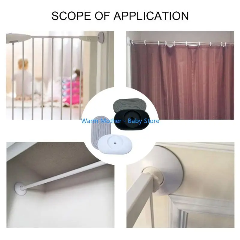 

4 шт./упак., защита для стен для детских ворот, расширение для лестничных ворот, настенная защитная накладка для навесных ворот,