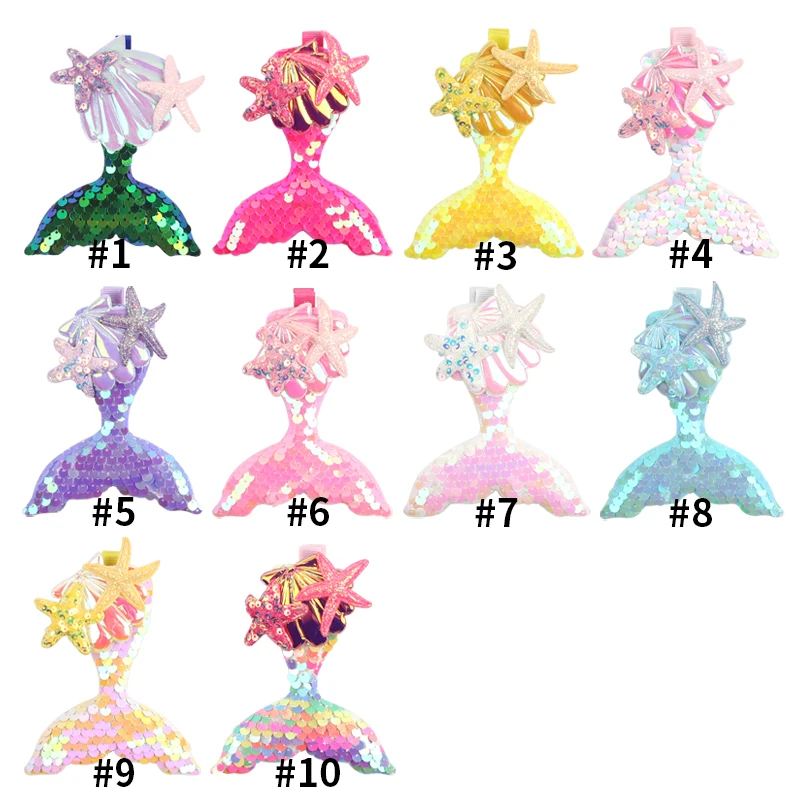 Niedliches Meerjungfrauen-Stirnband für Mädchen, Prinzessin, Geburtstagsparty, Haarband, Festival, Cosplay, DIY-Haarschmuck, Geschenk für Frauen – Detail 3