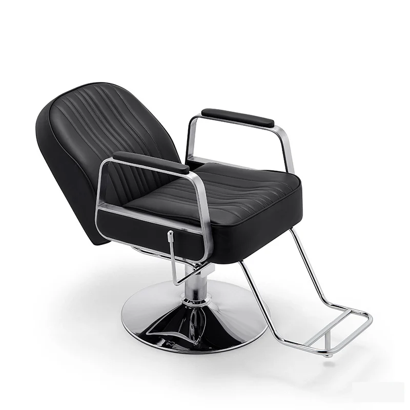 Luxury Swivel Barber Chair Pedicure Makeup Shampoo Cosmetic Barber Chair Hairdressing Saddle Cadeira De Barbeiro Salon Furniture