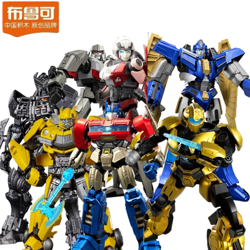 

Оригинальный Blokees TransformationOptimus PrimeMegatron Arcee Scourge, аниме-фигурка, сборка, строительные блоки, модель, подарочные игрушки