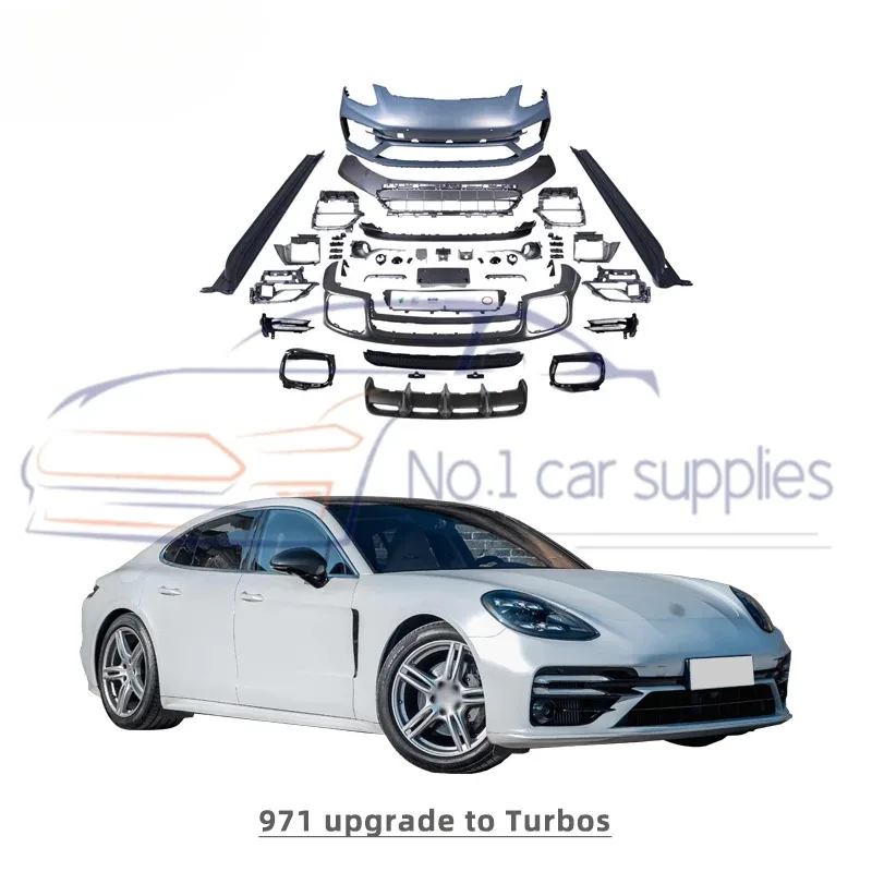 

Car Bodykit 2018 2017 2022 2023 971 Front And Rear Bumper Upgrade To S Body Kit For