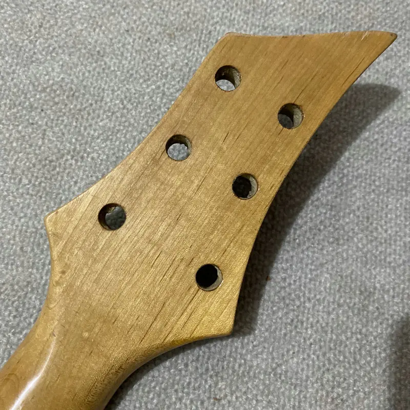 EN304 24 Frets Floyd Rose Electric Guitar Neck Unfinished Maple+Rosewood Sebrew Brand for DIY Replace