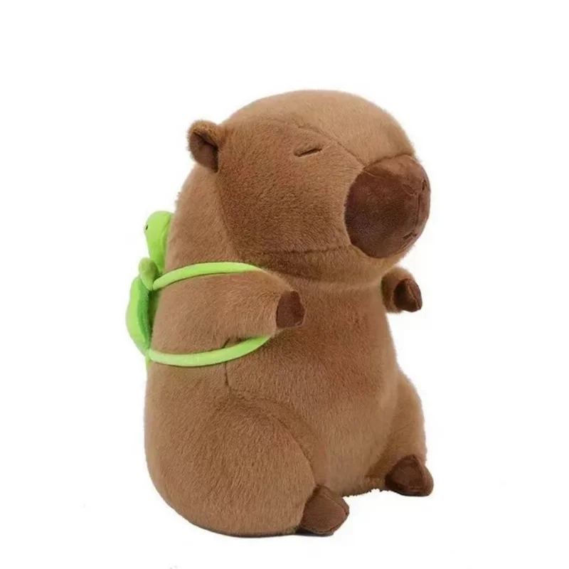 Muñeco de peluche de capibara esponjoso, juguete de peluche de capibara Kawaii, animales de peluche de simulación, Juguetes para niños, regalo de cumpleaños, decoración del hogar