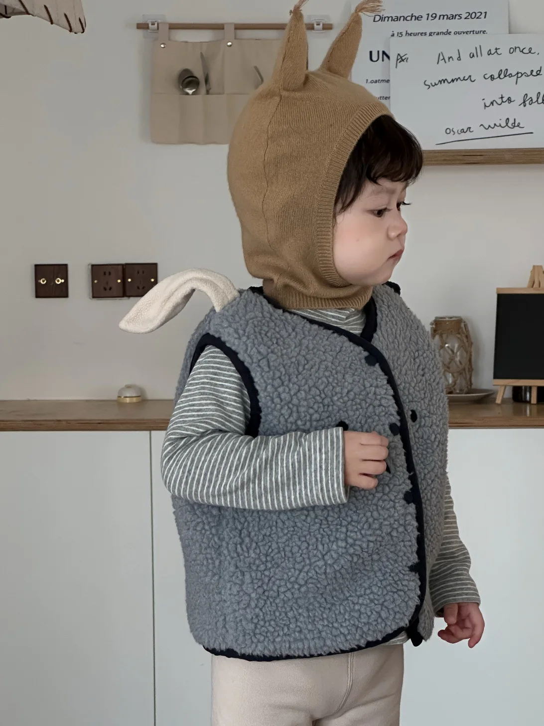 Рисунок 6 - Зима 2022, новый детский плюшевый жилет без рукавов