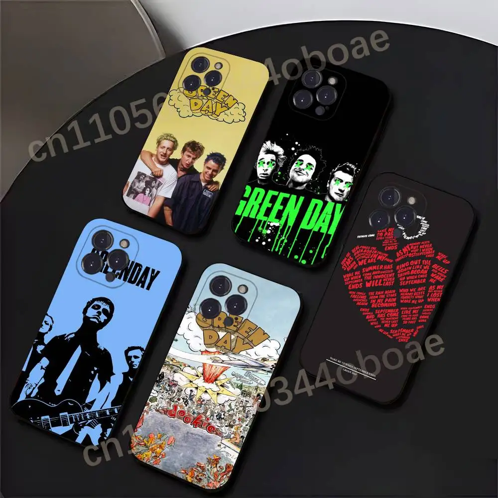 

G-Green Day American Idiot Dookie Phone Case For iPhone 17,16,15,14,13,12,11,Pro,Max,Plus Shockproof Cover