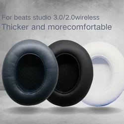 Eplacement Ear Pads Cushions for Beats Studio 2 & Studio 3 Wired & Wireless Headphones, Added Thickness