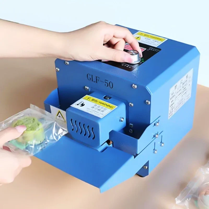 Electric Plastic Film Sealer Heat Bag Aluminum Foil Package Sealer 220V/110V Automatic Roller Sealing Machine