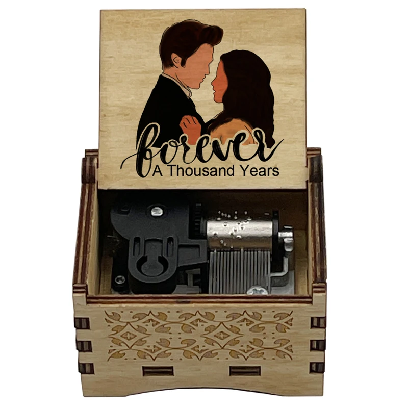 The Twilight Saga Theme Song《A Thousand Years》Climax 14-seconds Adapted 18-Tone Music Box Home Decoration Ornaments Party Gifts