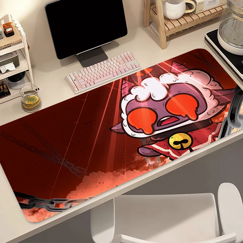 Mouse Pad Gamer Computer PC Kawaii Mousepad Gaming Accessories Keyboard Pad Game C-cult of the L-lamb Extended Desktop Mouse Mat