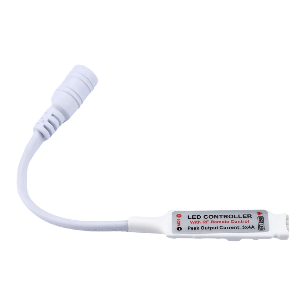 شريط LED خافت تحكم عن بعد RF صغير 15 مفتاح مزدوج اللون وحدة تحكم ضوء شريط درجة الحرارة