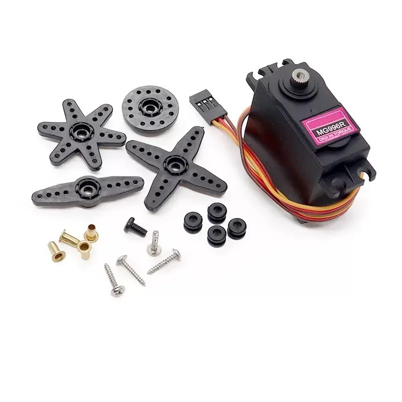 MG996R Digital Servo 4,8-6,0 V Hohe Drehmoment Mit Metall Getriebe Für Futaba JR 1/8 1/10 RC Auto hubschrauber Roboter Boot Spielen Spielzeug DIY