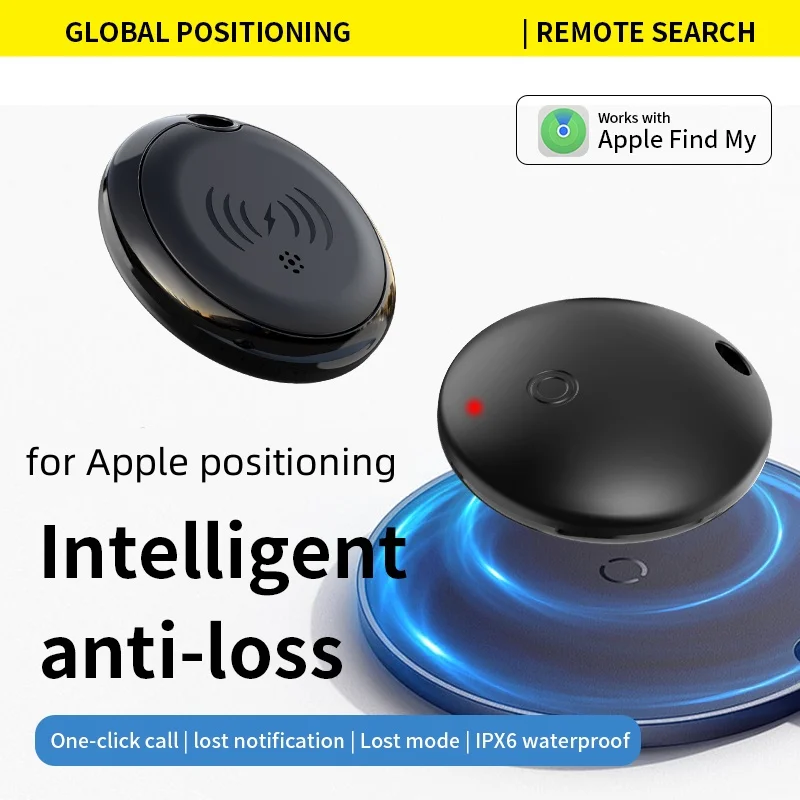

S8 Smart Trackers Airtag For Apple Find My Anti Lost Device Air tag Bluetooth Mini Locator For Pet GPS Finder Button Cell