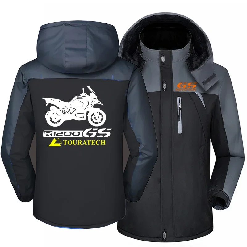 Nuova giacca invernale da uomo per GS ADV 1200 giacca a vento antivento impermeabile addensare capispalla in pile Outdoorsports soprabito