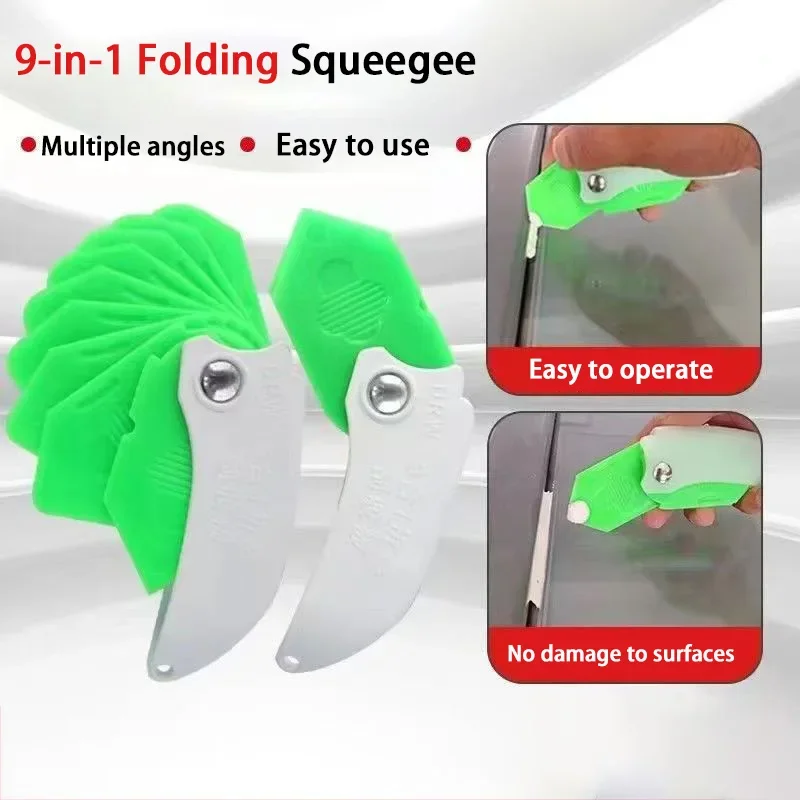 9 in 1 Silicone Caulking Tool Sealant Spreading Professional Tile Window Grout Edge Removal Joint Sealant Spreader Spatula