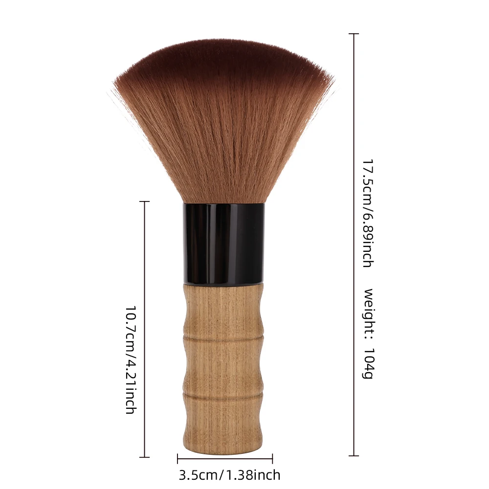 Barbertop Remove Soft Brush Hair Cutting Neck Face Duster Clean Barbers Brushes Salon Stylist Hairdressing Tools Accessories