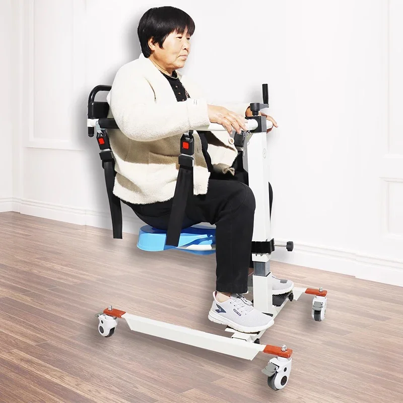 for Manual Lift Shift Machine Bedridden Lifting Elderly Bed Wheelchair