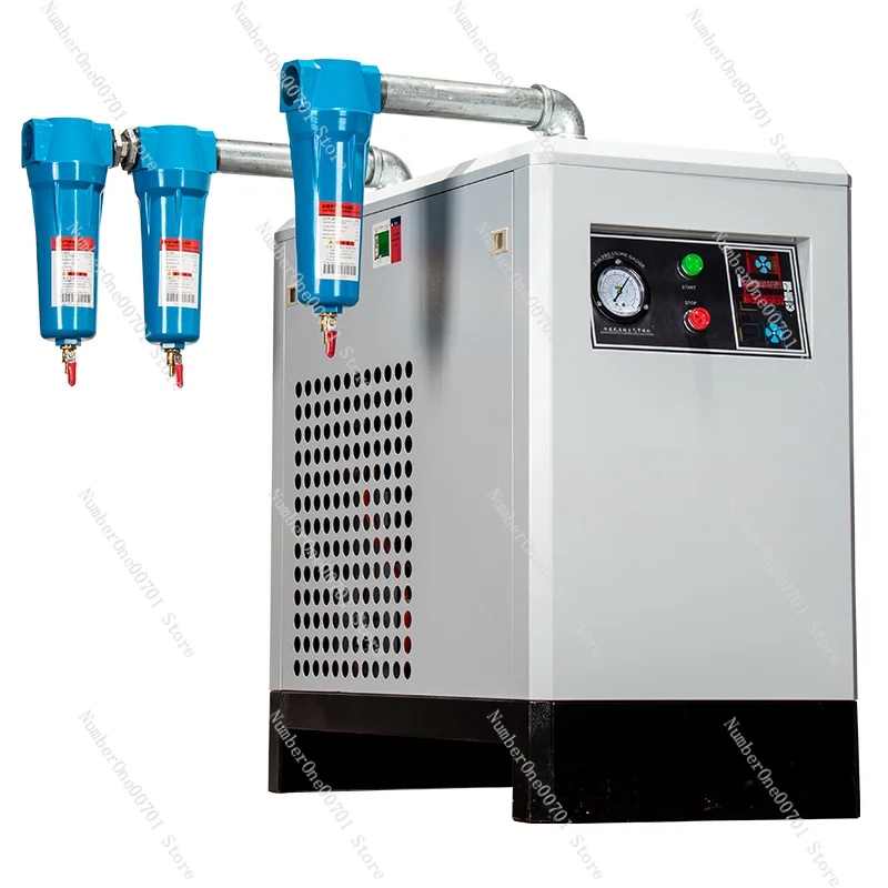 Refrigerated Air Dryer Freezing Dryer Oil-Water Separator Air Compressor Refrigerated Air Dryer Industrial Grade Drying Filter