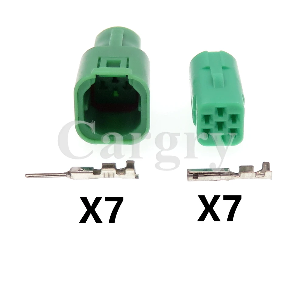 

1 Set 7P 2822343-1 2822344-1 AC Assembly Auto Waterproof Adapter Car CCS Wiring Terminal Male Female Socket 917318-4 917319-4