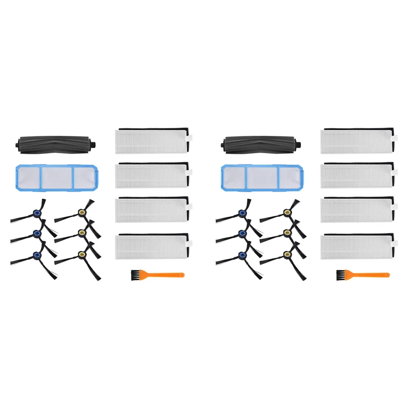 【Must-Haves】2X для Silvercrest SSR1 SSRA1 Ilife A9S A9 A7 робот-пылесос основная щетка боковая щетка HEPA фильтр Замена деталей