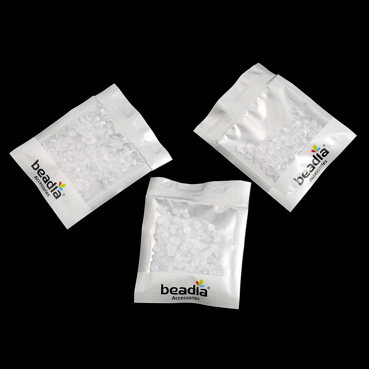 Wholesale 200pcs Silicone Rubber Earring Clasp Transparent Ear Nut Plugging Earrings DIY Jewelry Findings Accessories Materials - Image 5