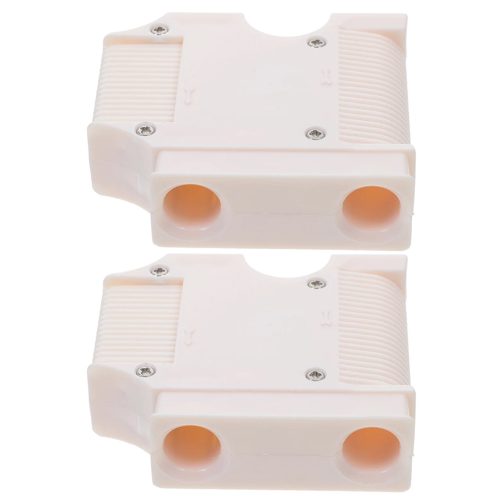 

2pcs Boat Rail Fenders Adjuster ABS Material Marine Hanger Durable Weather Resistant Scratch Proof Easy Adjust Bumping