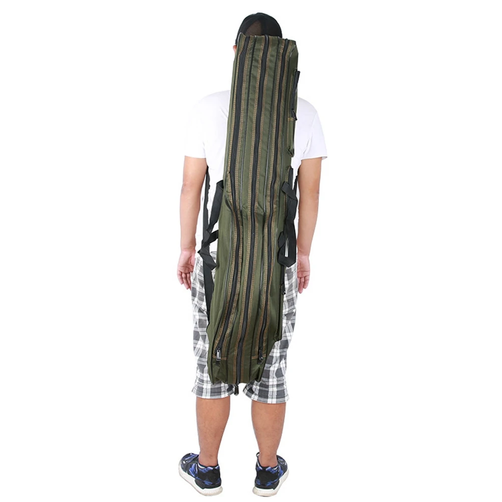 

Fishing Bag Army Case Camouflage Pole Carrier Travel Watertight Foldable