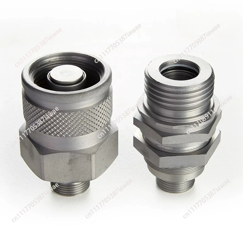 High Pressure Thread Quick Connector Axis Interchangeable Coupling for Car Construction Machinery Hydraulic Hose Fitting