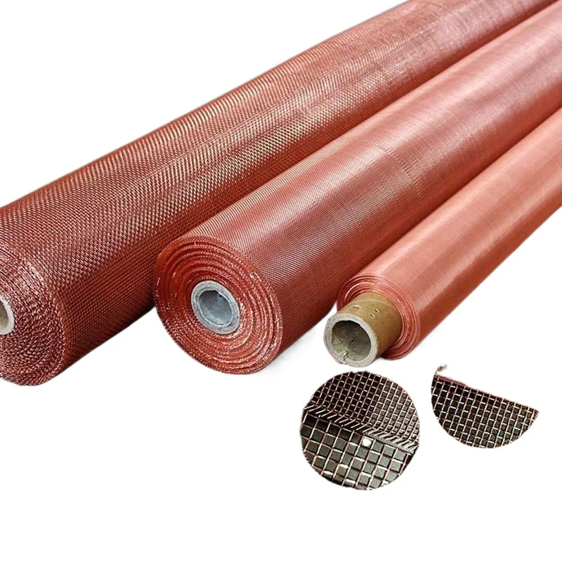 

Медный сетчатый фильтр 20/30/40/50/100/200 сеток, медная медная проволока, металлический экран, медный электромагнитный экран, антирадиационная сетка