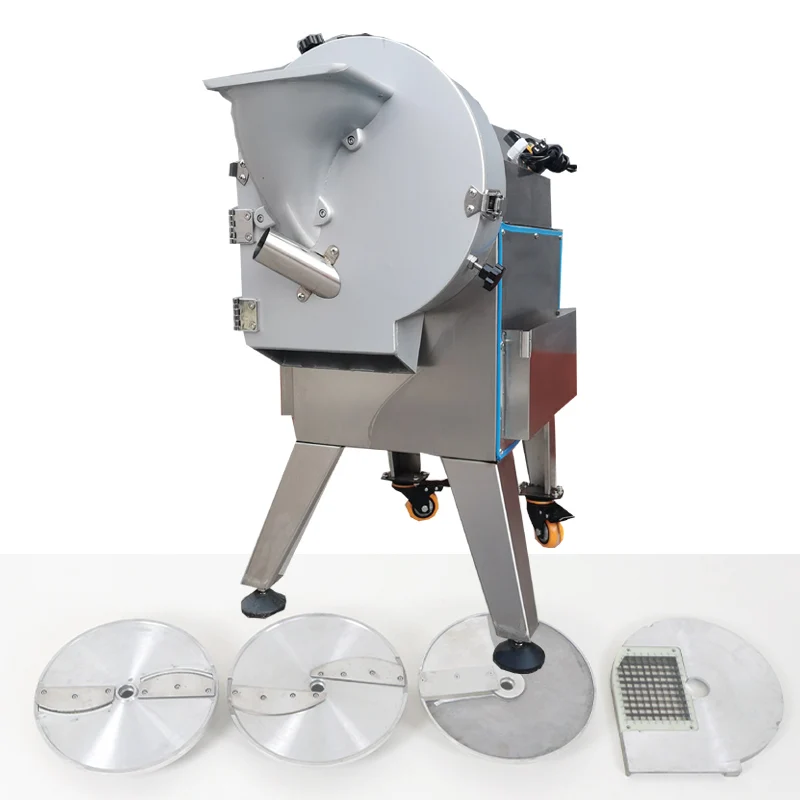 Commercial Vegetable Cutter Special For Central Kitchen Multi-Function Slice Shred Dice Processing Machine For Staff Canteen