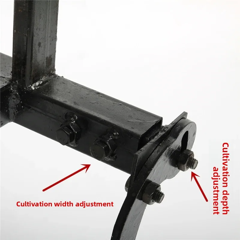 إكسسوارات مجرفة صغيرة متعددة الوظائف، مجرفة إزالة الأعشاب الضارة، مجرفة مثلثة زراعية، حراثة دوارة