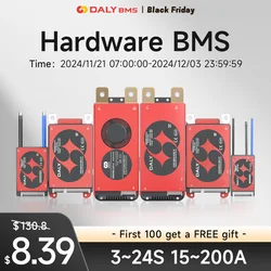 DALY-BMS avec NTC pour scooter, Eddie Ion, 10S, 36V, 13S, 16S, 17S, 60V, 4S, 8S, 16S, 12V, 24V, 48V, 15A, 20A, 40A, 60A, 100A