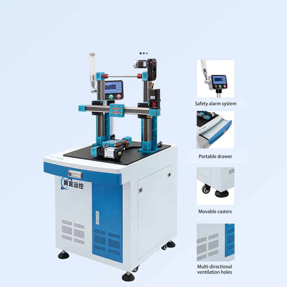Belt Drive Linear Module XYZ Gantry Frame Three Axis Cross Slide Machine Platform Integrated Motion System with Control Box