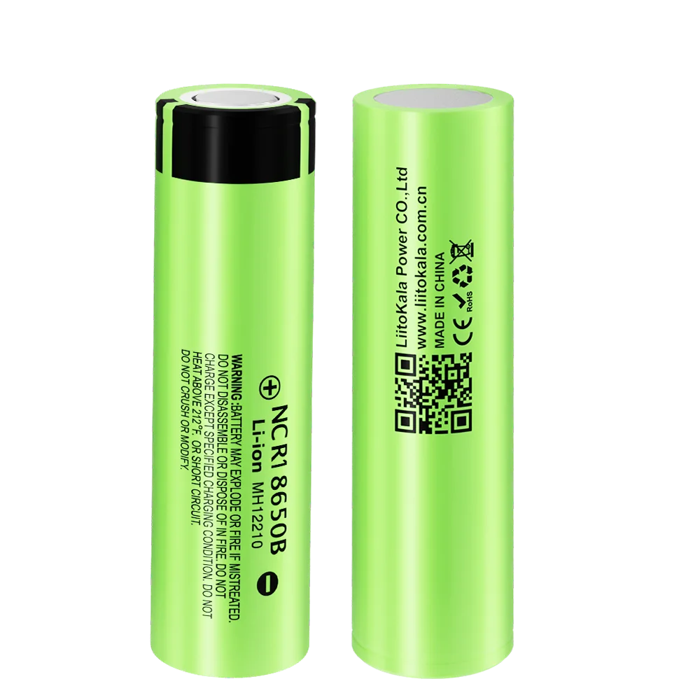 liitokala 18650 battery original NCR18650B 3.7V  3400 mah rechargeable lithium battery for flashlight battery