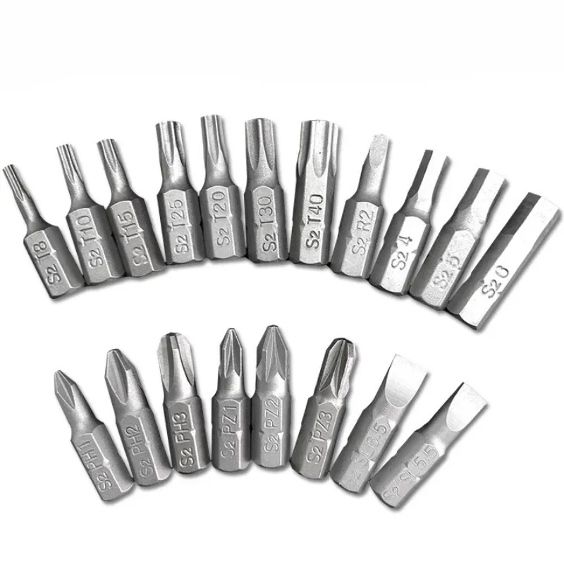 Screw Bit Mix Set Anti Slip Tips Electric Screwdriver Bit 1/4