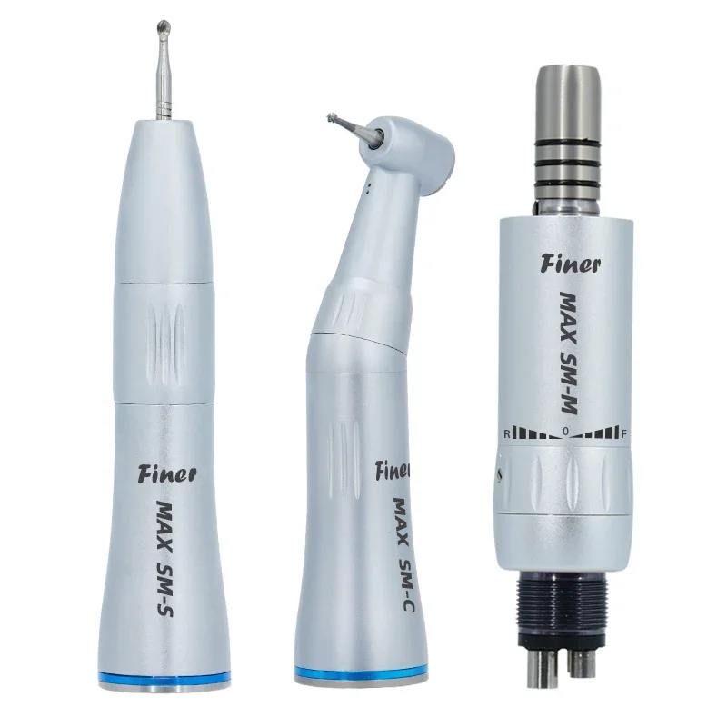 Dental Low Speed Handpiece Inner Water Spray Contra Angle Straight Handpiece 2 4 Hole Air Motor Dental Low Piece