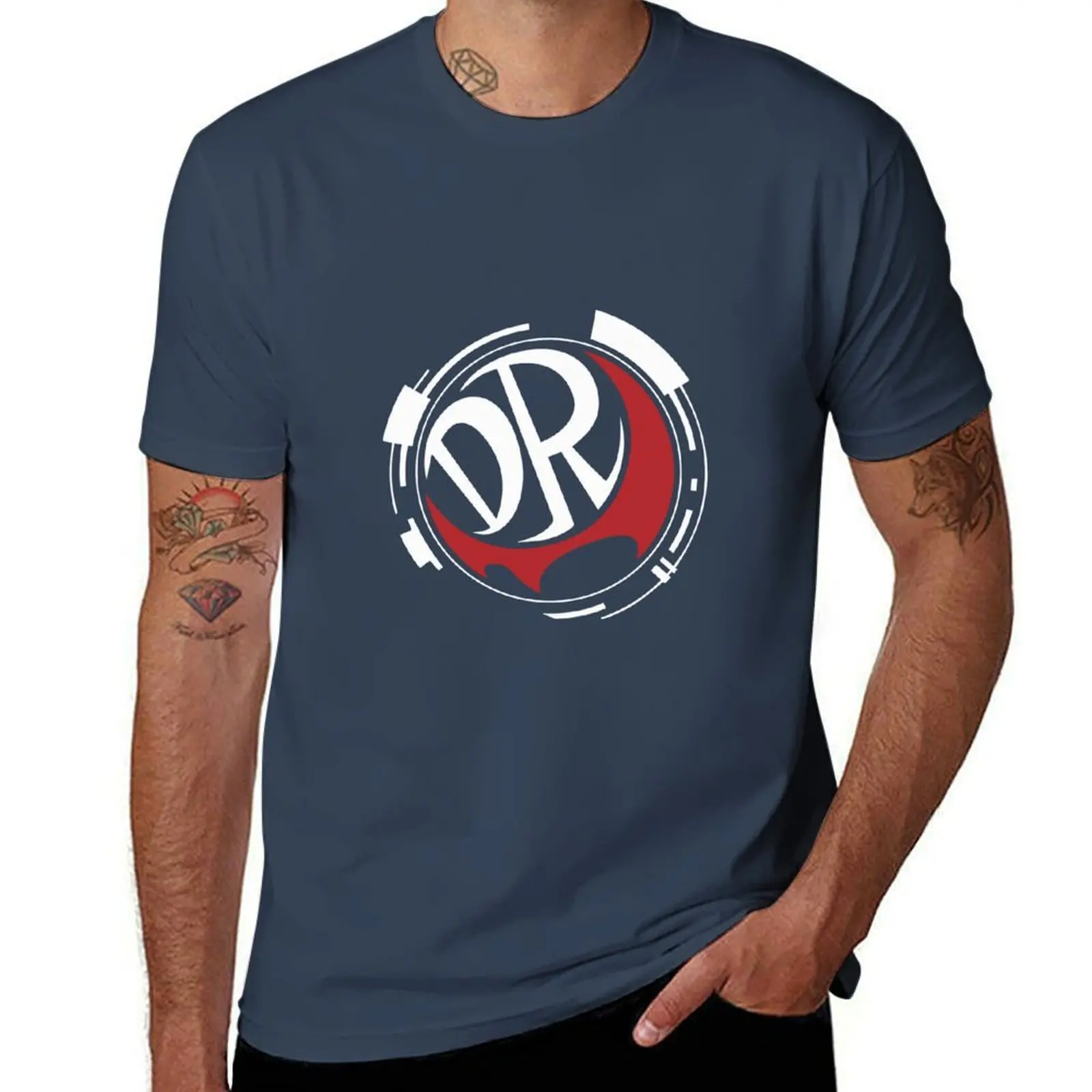 Danganronpa! DR (White) T-Shirt Holiday All Match T-Shirt