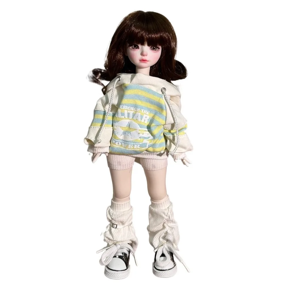 

Модная 1/6 BJD 23 см кукла 1/6 BJD юбка DIY ручная работа 30 см кукольная одежда заменить платье куклы хлопковая кукла