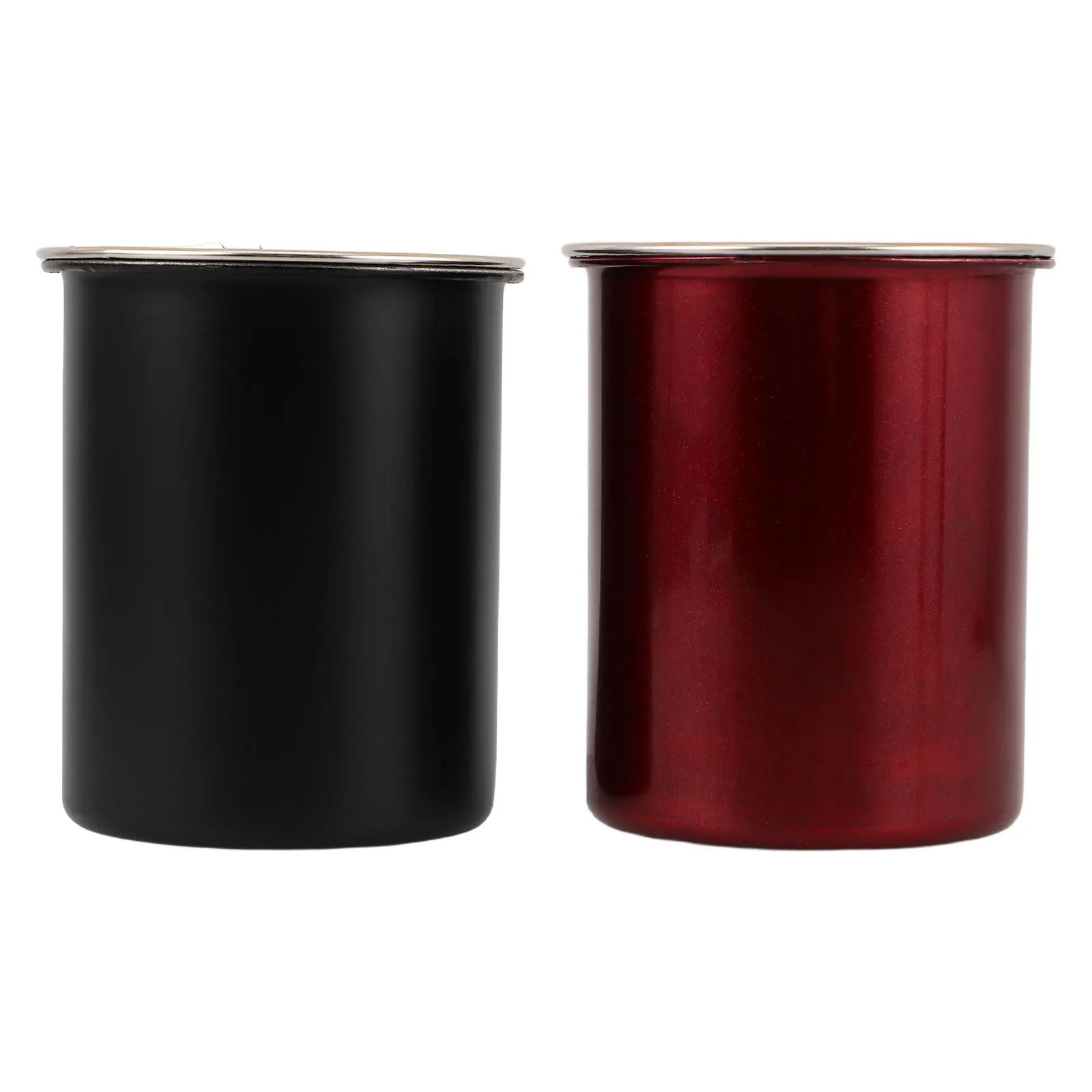 

2pcs Stainless Steel Ashtray Windproof Smokeless Anti-Ash Scattering With Lid Funnel Design Home Office Outdoor Indoor Tabletop