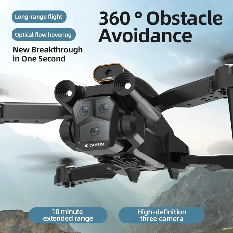 2024New M4 Professional Drone 8K HD Camera Obstacle Avoidance Wide Angle Foldable RC Helicopter WIFI FPV Height Helicopter 3000M