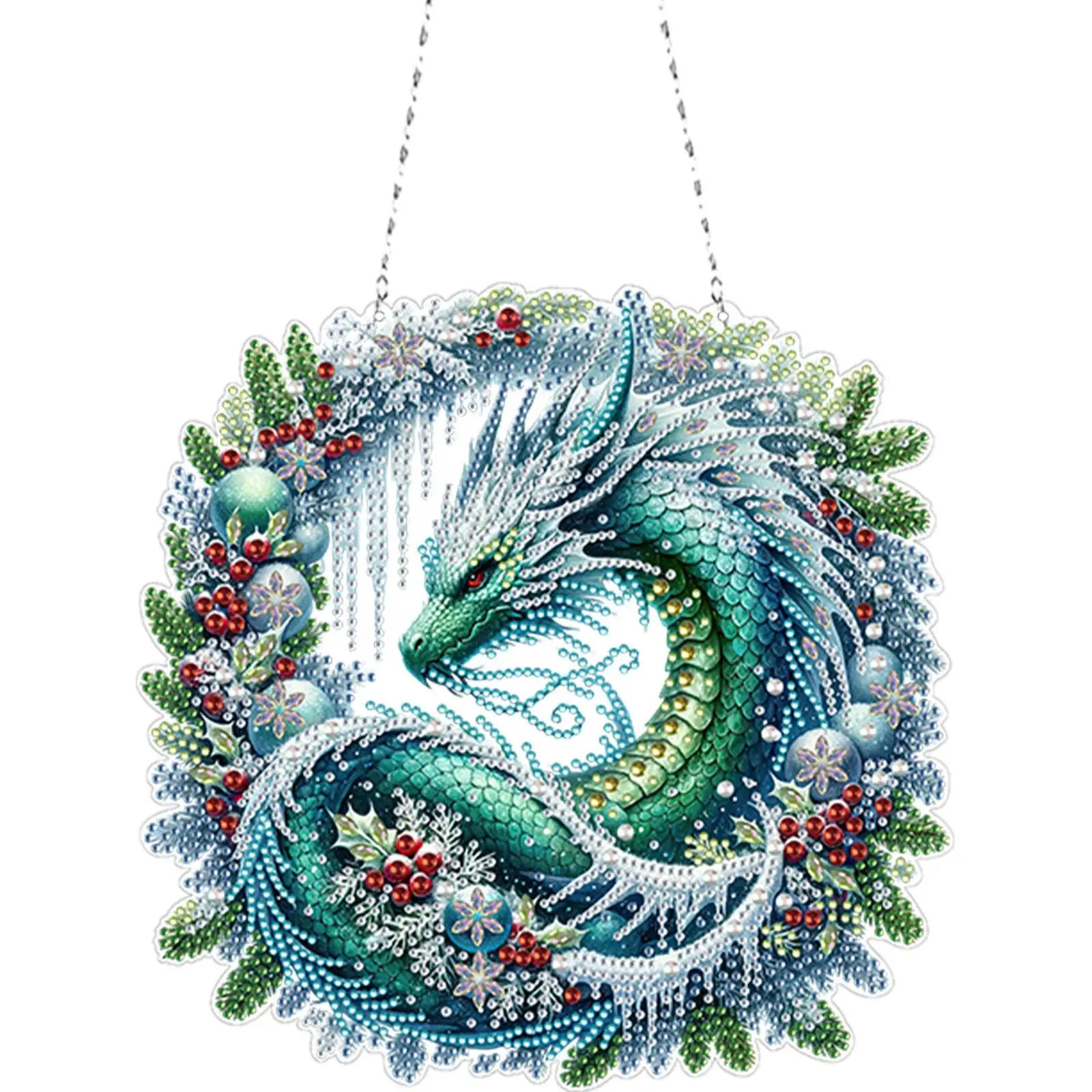 

Наборы для создания картин из страз Dragon Diamond Art для взрослых: 5D-картины с фигурными стразами, 2D-плоские картины для декора дома, сада и стен