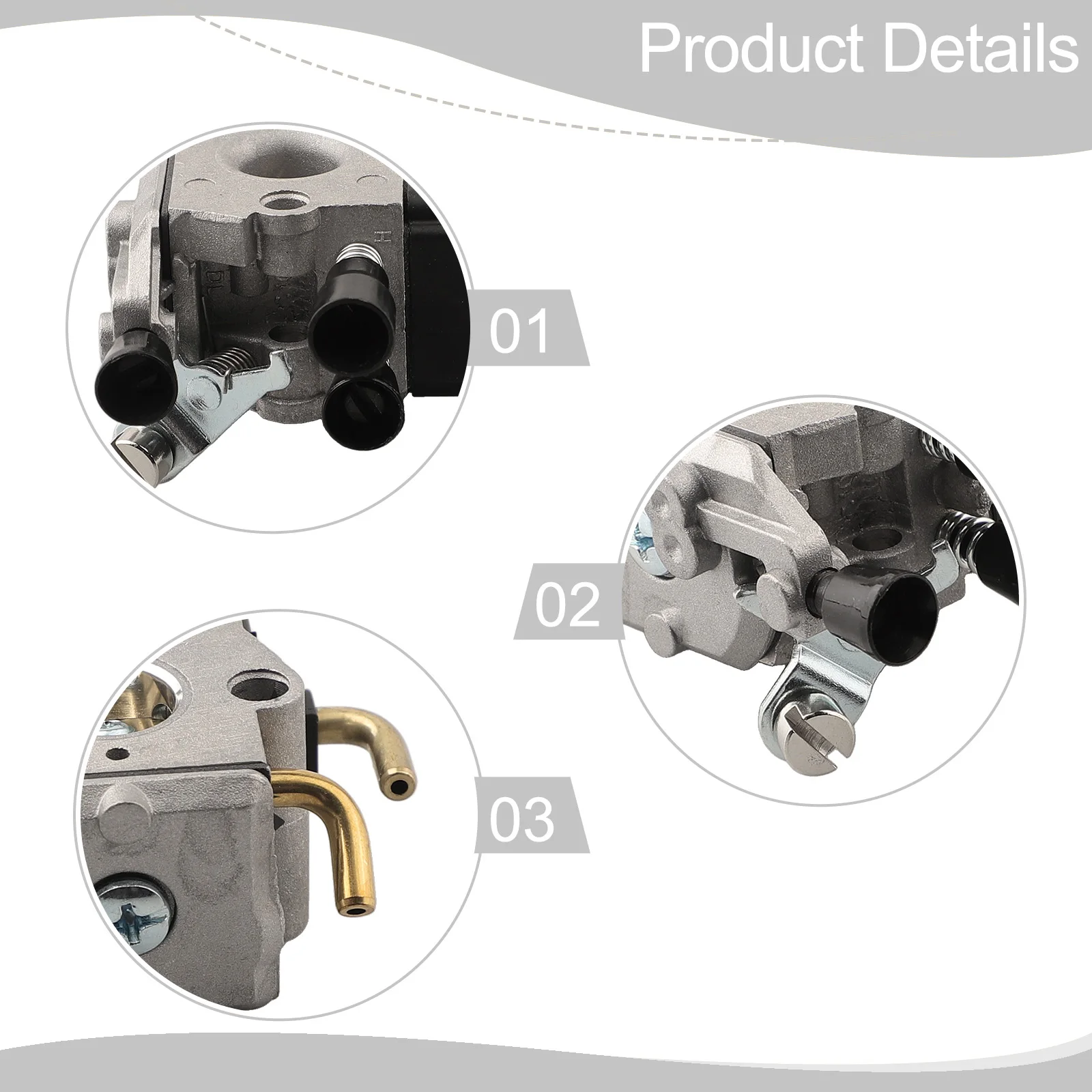 New Practical Carburetor 4226 Accessories 0604 1 Pcs 120 HS75 HS80 High Quality Outdoor Living Power Equipment