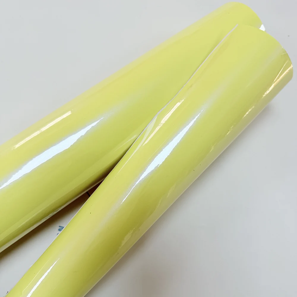 

SUPPER GLOSS DIAMOND LEMON BLUE Self Adhesive Waterproof Vinyl Wrap Film Body Color Change Sticker Decal for Car Accessories