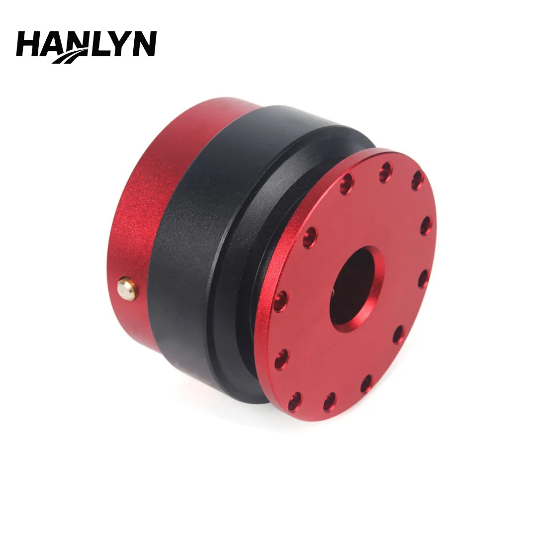 

HANLYN Car Racing Steering Wheel Quick Release Hub Adapter Snap Off Boss Kit Car Steering Wheel Accessories