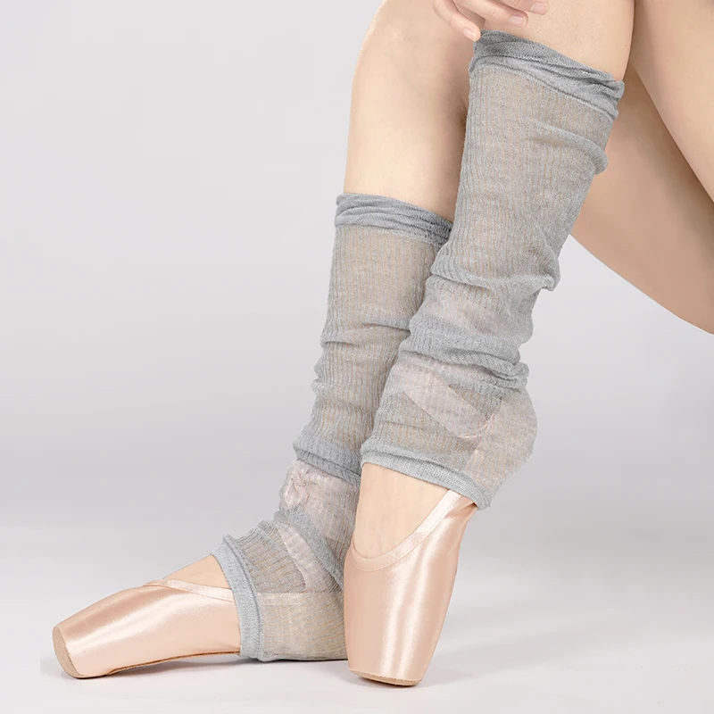 Girls Women Ballet Leg Warmers Hosiery Dance Long Socks Ruffles Knee Socks Ballet Stockings Ballet Leg Protector Ballet Socks